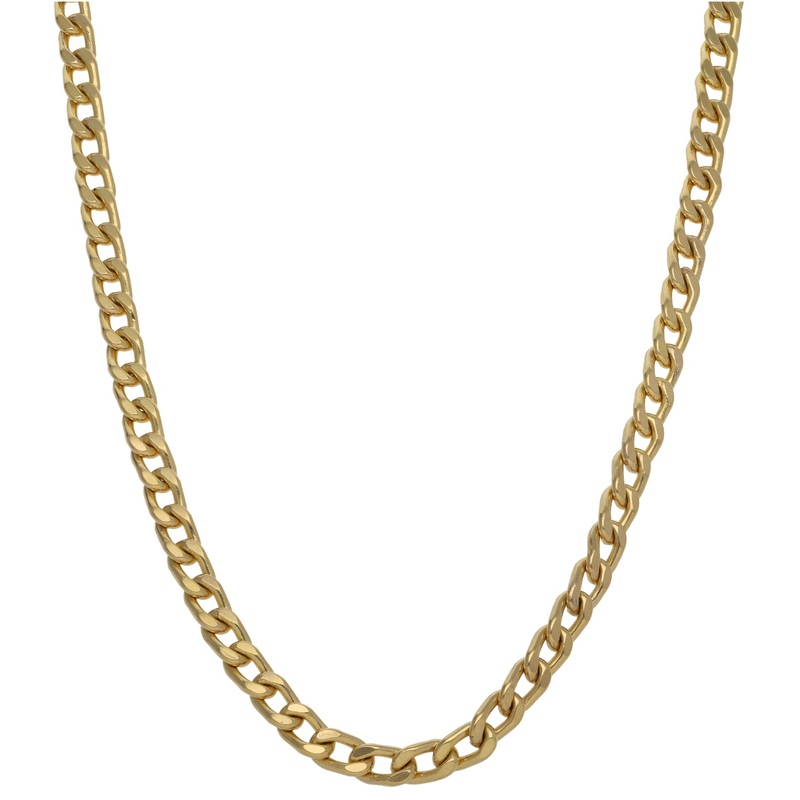 14ct Gold Curb Chain 22″