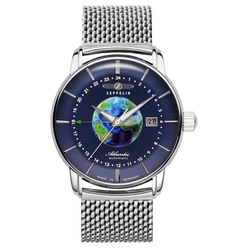 Zeppelin 8468M-3 Atlantic GMT Automatic Watch