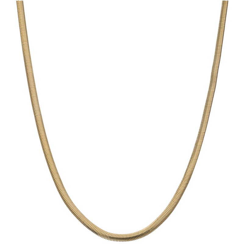 14ct Gold Herringbone Chain 18″