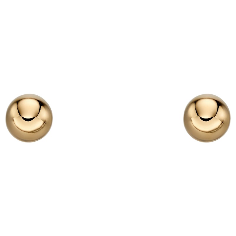 Elements Gold GE2209 Ball Stud Earrings in 9ct Gold