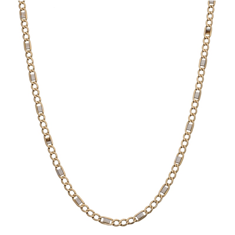 14ct Gold Figaro Chain 20″