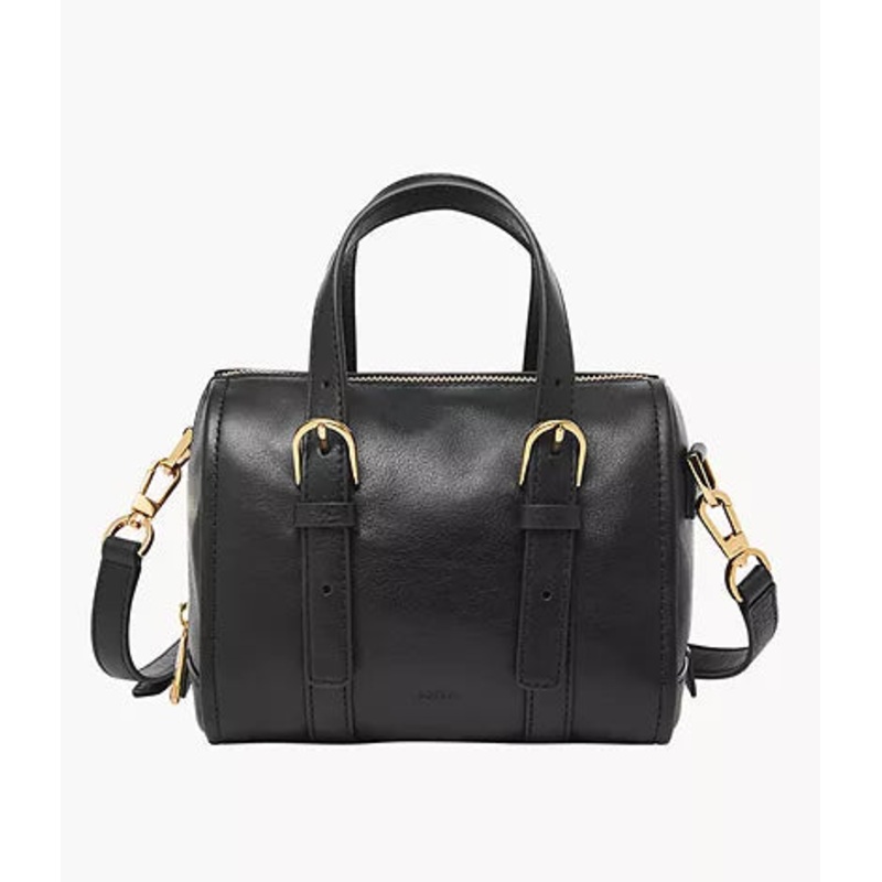 ZB1856001-Fossil Carlie Leather Mini Satchel Bag for Women