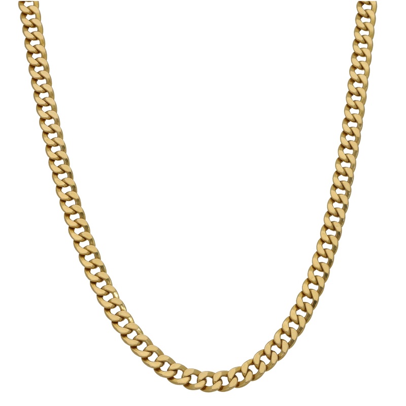 14ct Gold Curb Chain 20″