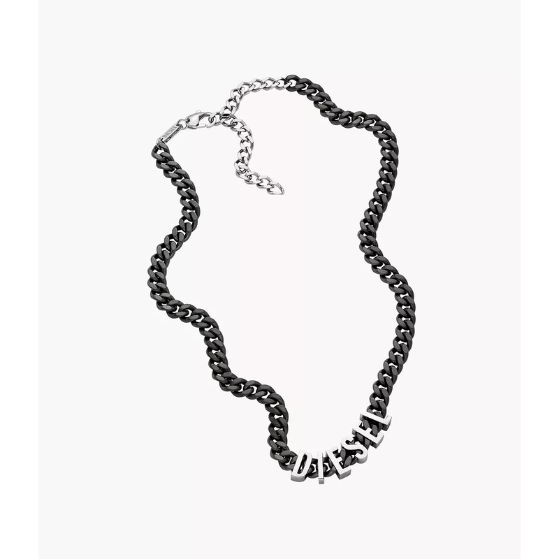 Diesel Two-Tone Stainless Steel Chain Necklace DX1487060