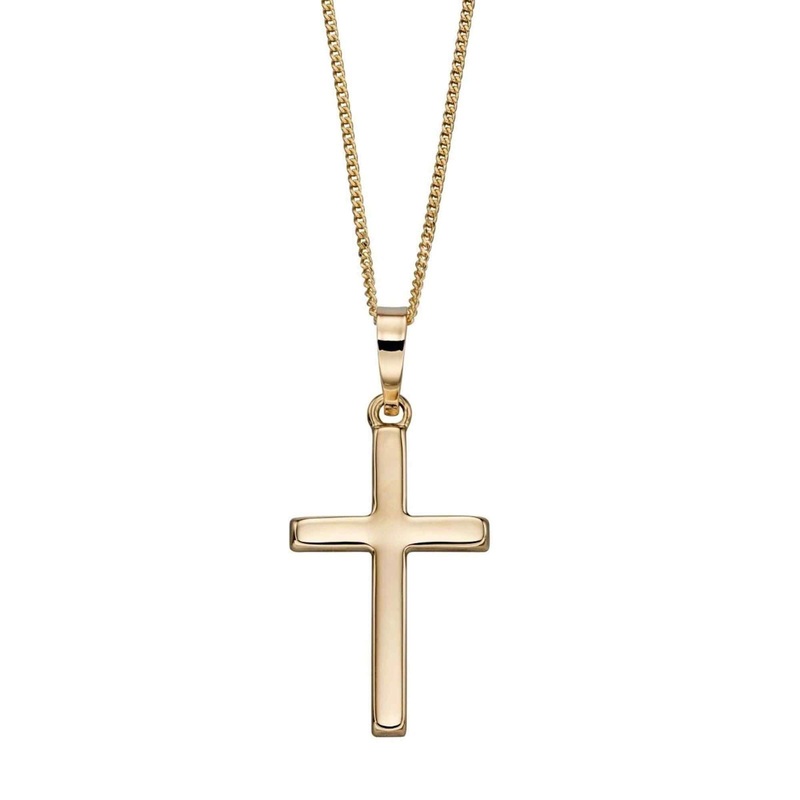 Elements Gold GP2108 Medium Cross Pendant Only