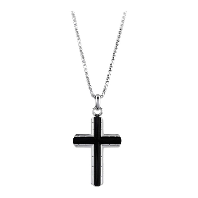 Unique & Co AN-138/50CM Men’s Stainless Steel Cross Necklace