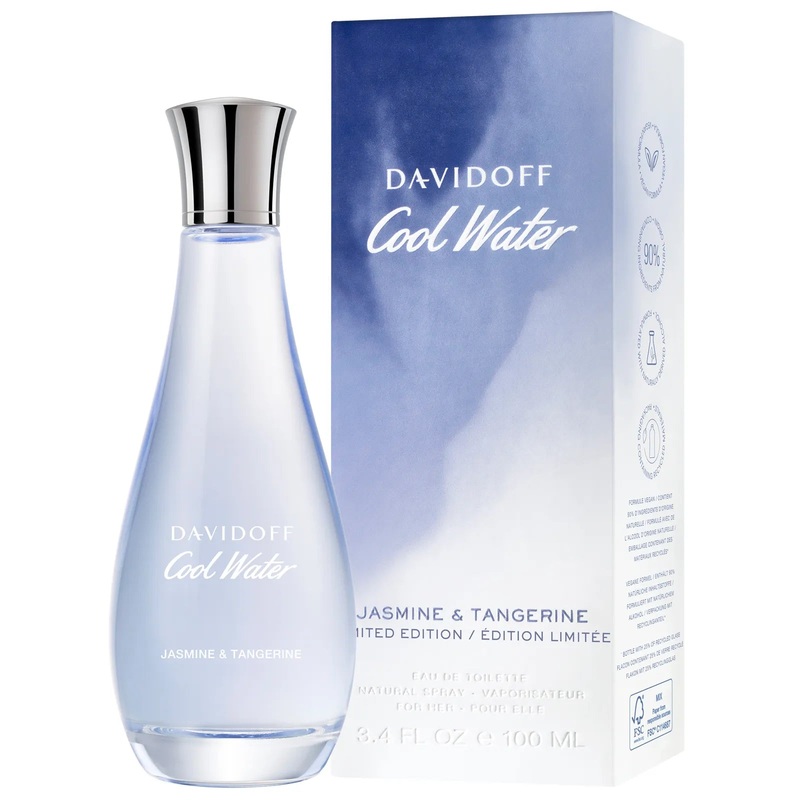 DAVIDOFF – COOL WATER JASMINE & TANGERINE | PR1336 – 100ML – 3616303048358