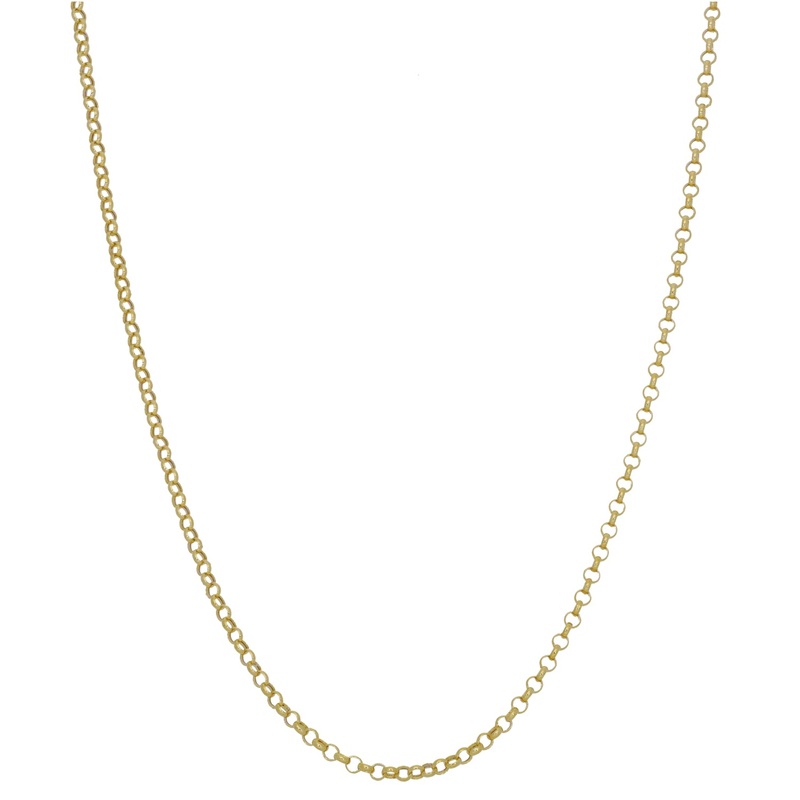 New 9ct Gold Belcher Chain 22″
