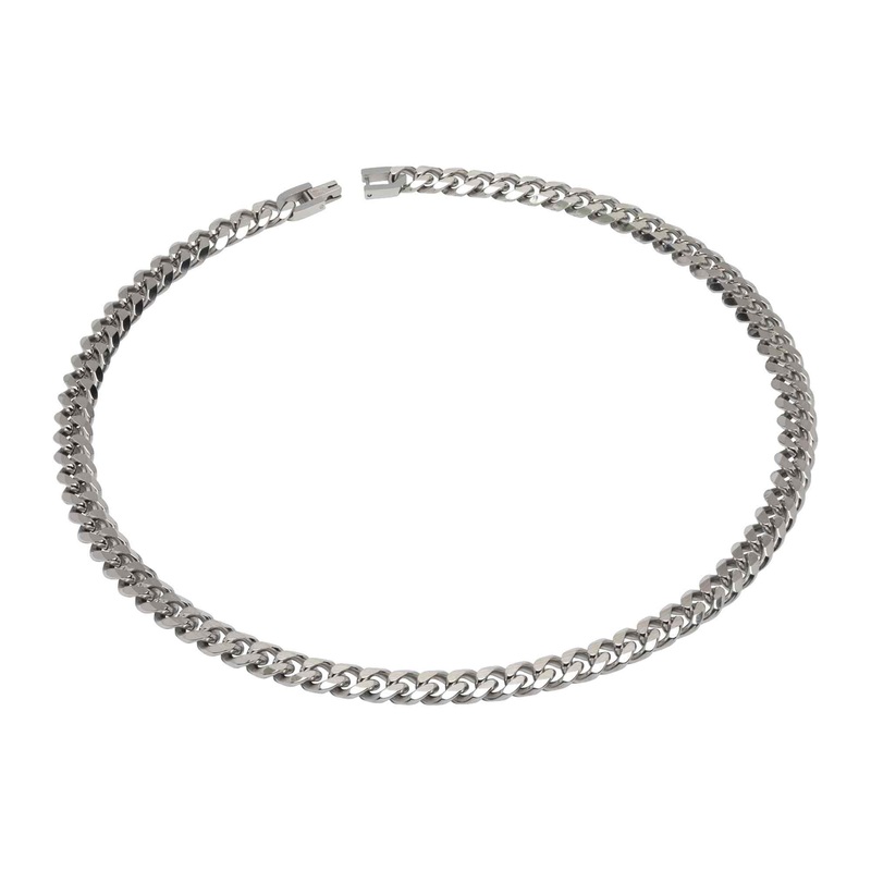Unique & Co LAK-126/50CM Men’s Matte And Polished Necklace