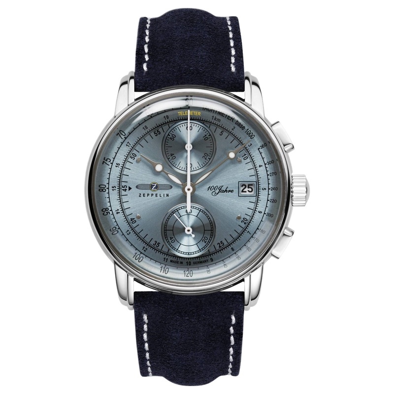 Zeppelin 8670-4 100 Jahre Quartz Chronograph Watch