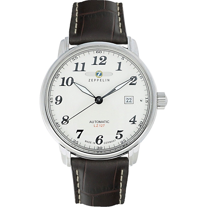 Zeppelin 7656-5 LZ127 Count Beige Dial Automatic Watch