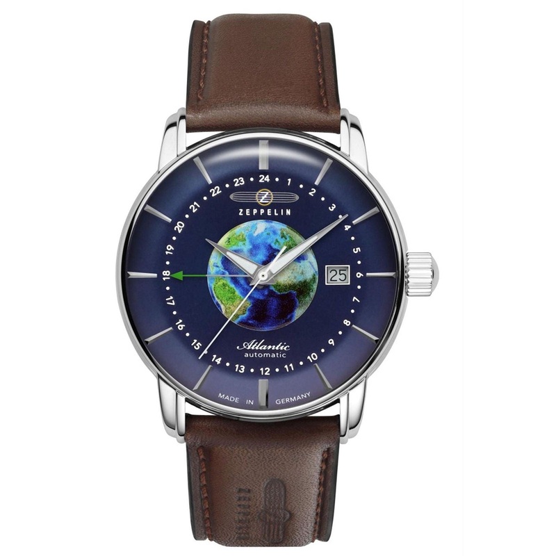 Zeppelin 8468-3 Atlantic Blue Dial Automatic Watch