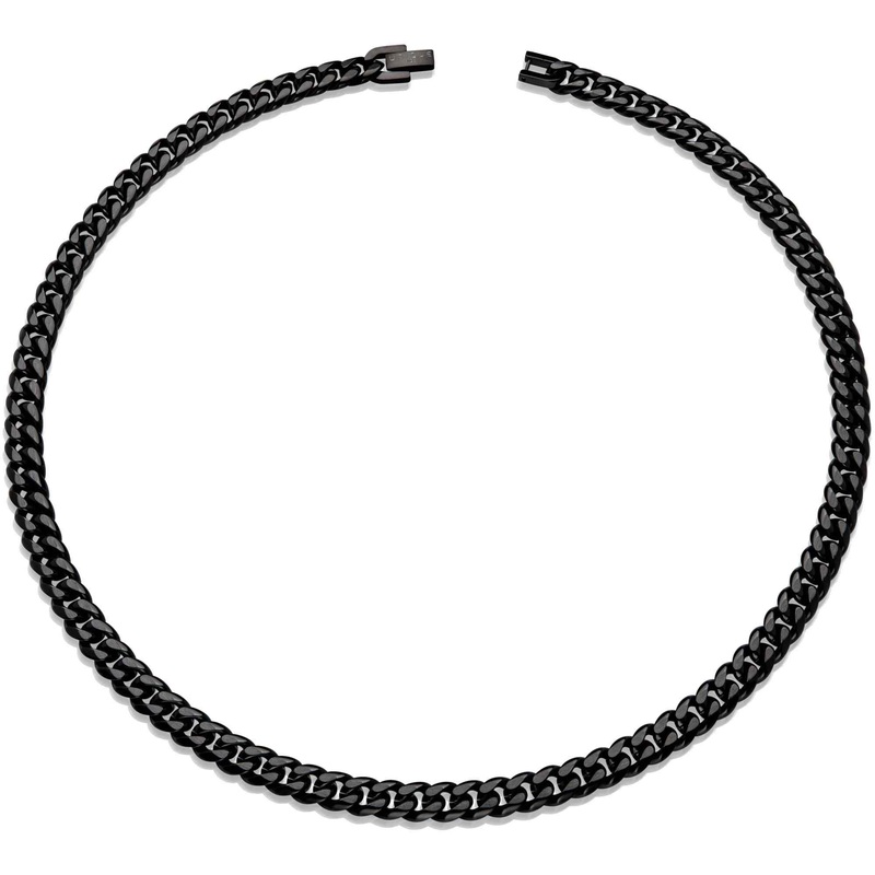 Unique & Co LAK-201/50CM Men’s Steel Black IP Necklace