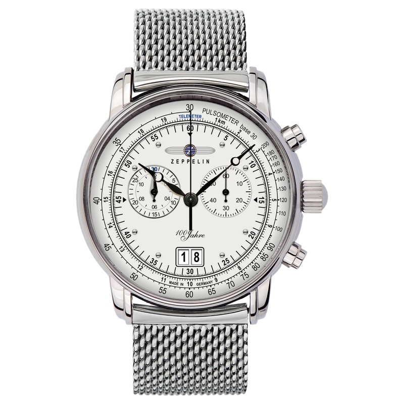 Zeppelin 7690M-1 100 Jahre Quartz Chronograph Watch