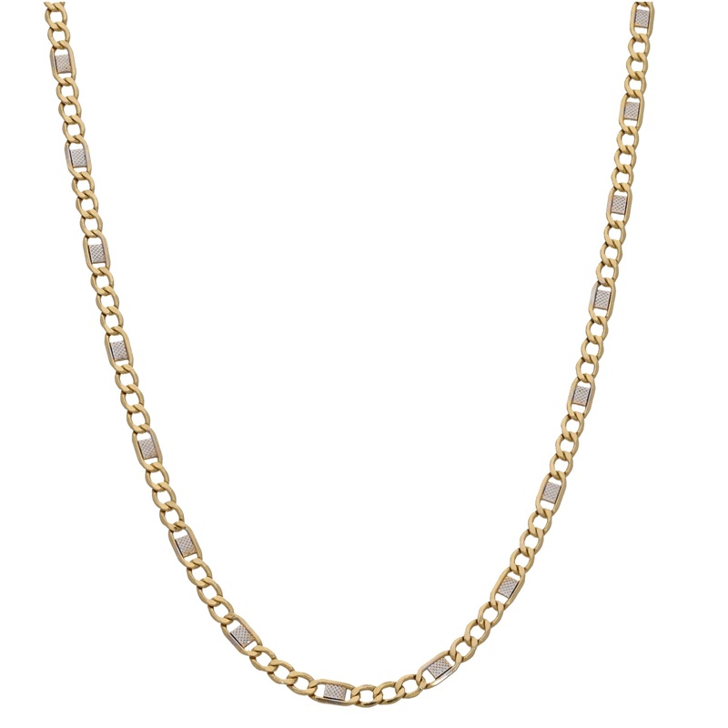 14ct Bicolour Gold Other Chain 20″