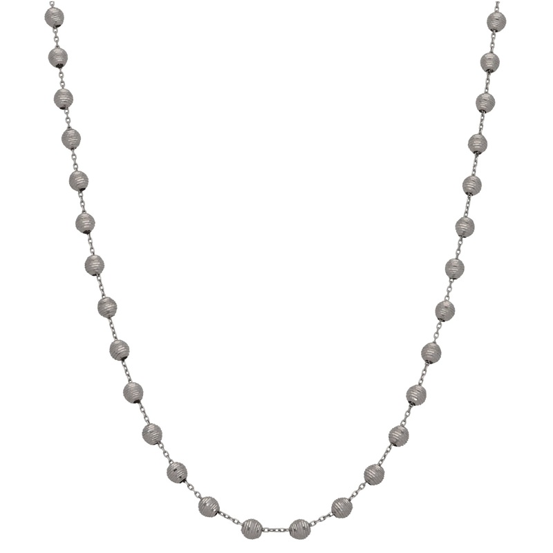 14ct White Gold Other Chain 18″
