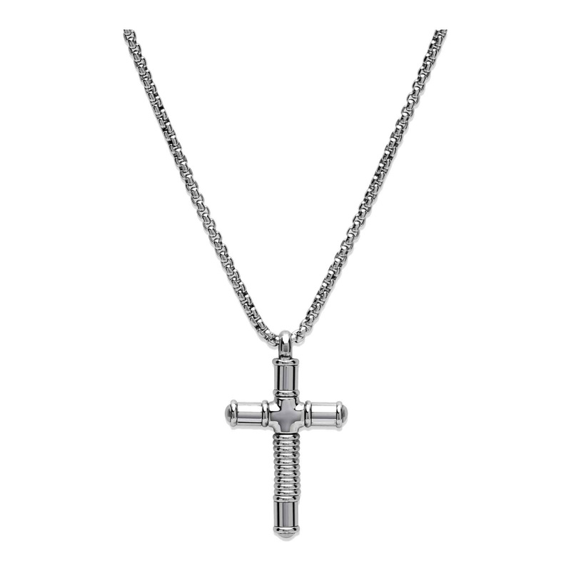 Unique & Co AN-125/50CM Men’s Stainless Steel Cross Necklace