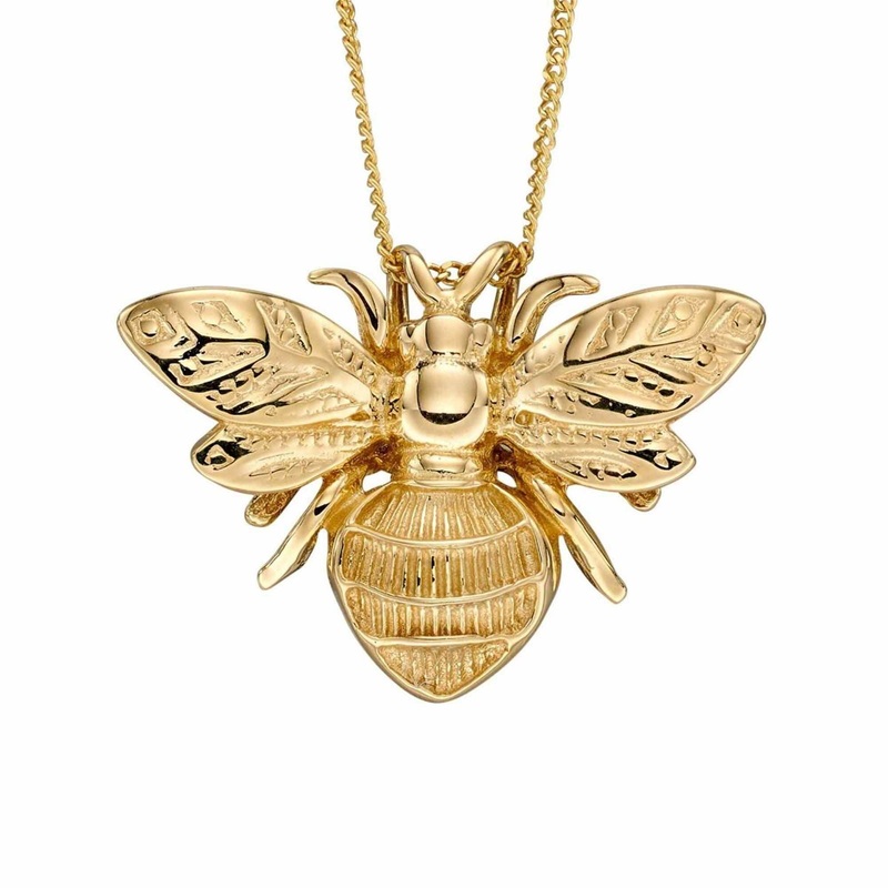 Elements Gold GP2151 Detailed Bee Pendant Only