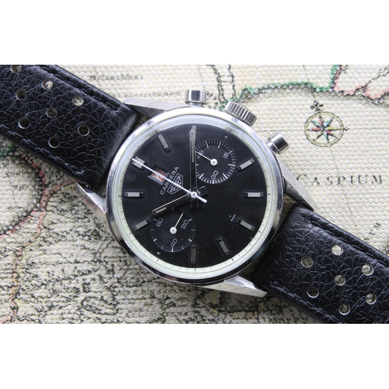 1968 Heuer Carrera Dato 45 1st Execution Ref. 3147N