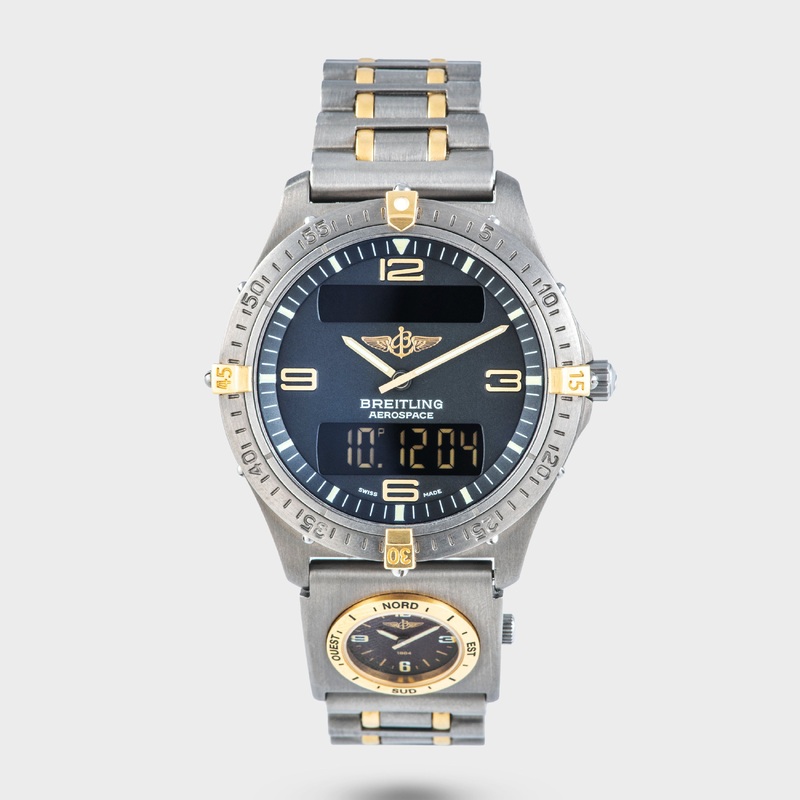 1990’s Breitling Aerospace NOS Ref. F56062 (Full Set)