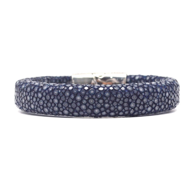 STEEL  LEATHER BRACELET | STB452