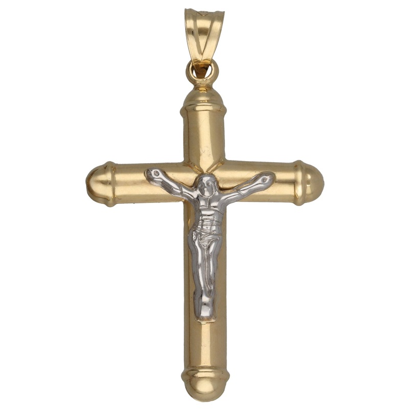 14ct Gold Crucifix Pendant