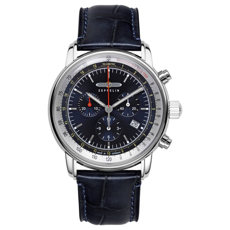 Zeppelin 8888-3 LZ 14 Marine Chronograph Watch